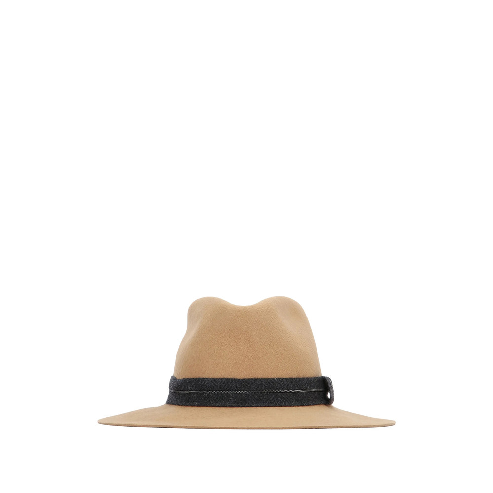 Brunello Cucinelli Ribbon-trim Hat