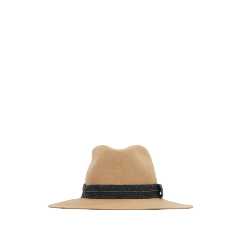 Brunello Cucinelli Ribbon-trim Hat