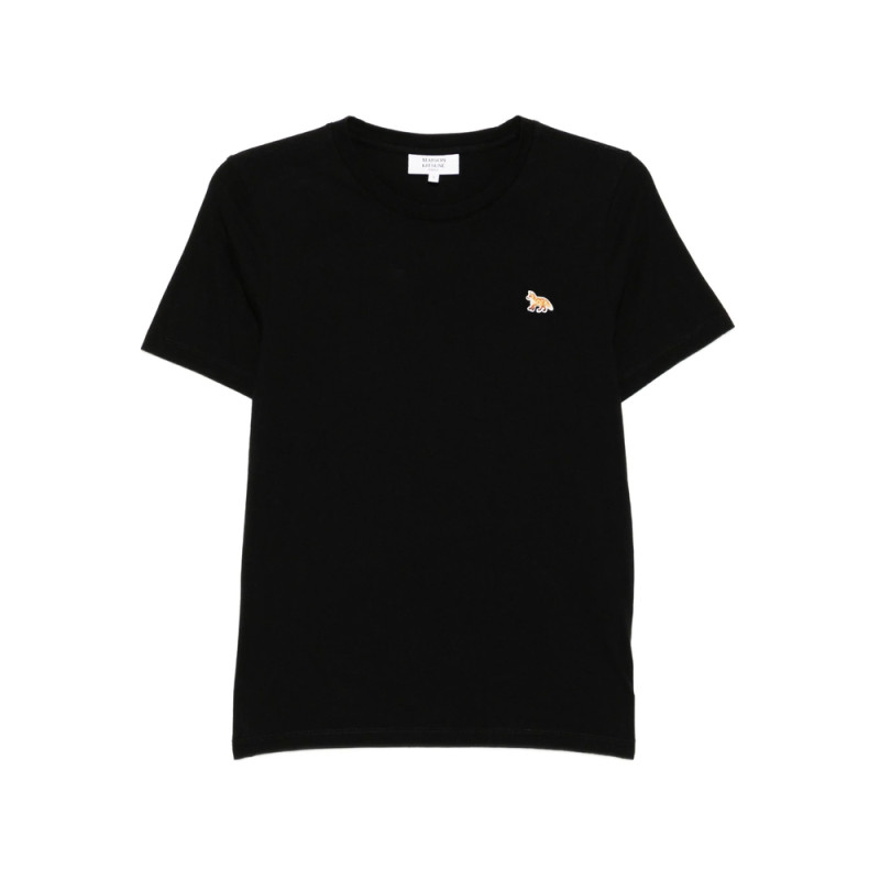 Maison Kitsuné Embroidered-logo T-shirt