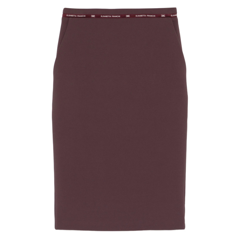 Elisabetta Franchi Waistband-detail Pencil Skirt