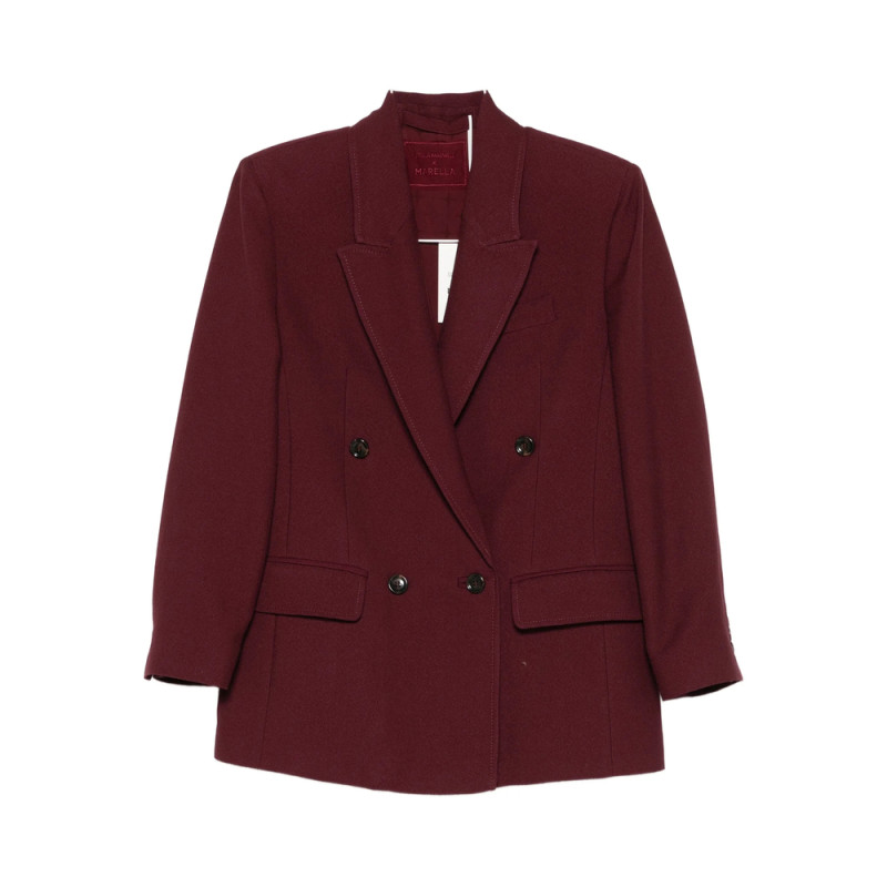 Stella Maxwell For Marella Double-breasted Flap-pocket Jacket