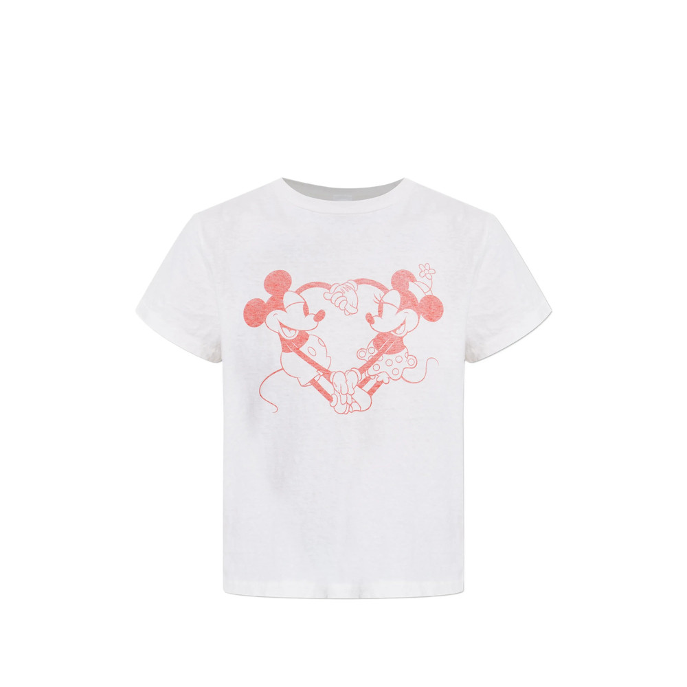 Re/done Heart-print T-shirt