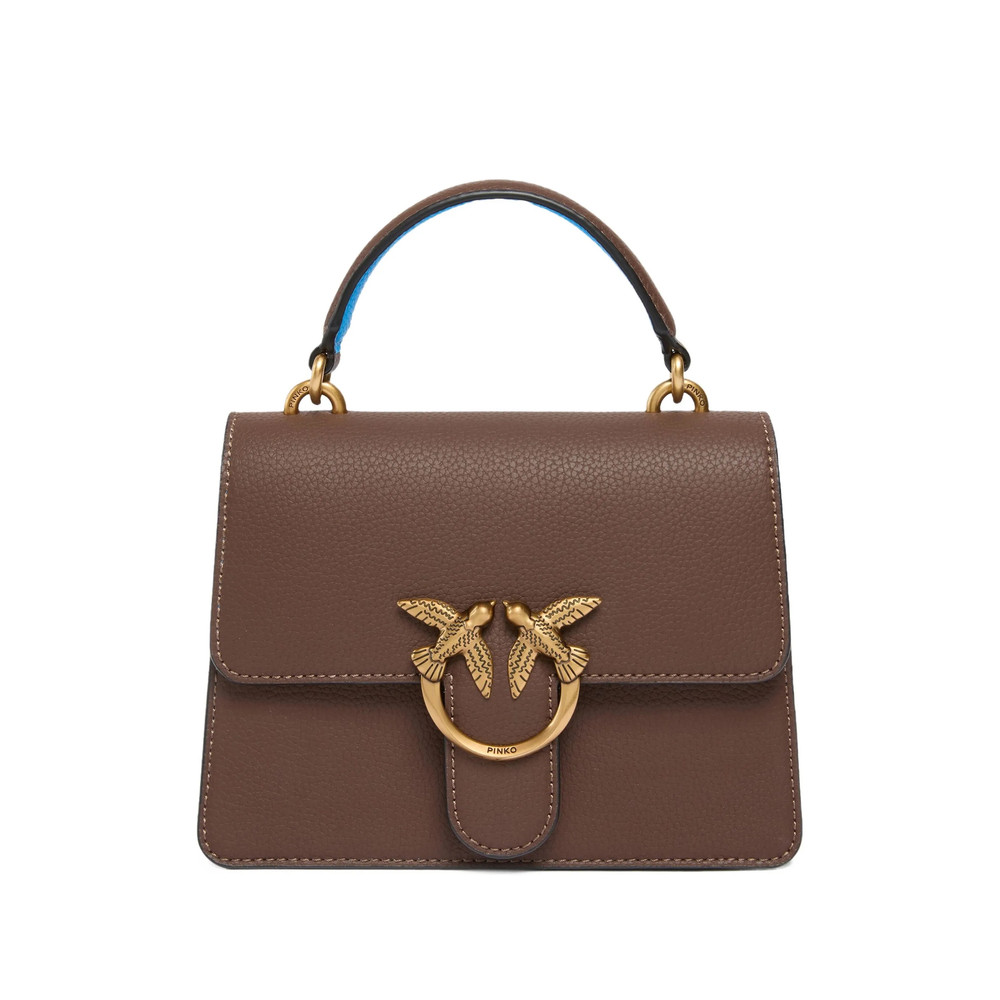 Pinko Love Birds Calfskin Cross Body Bag