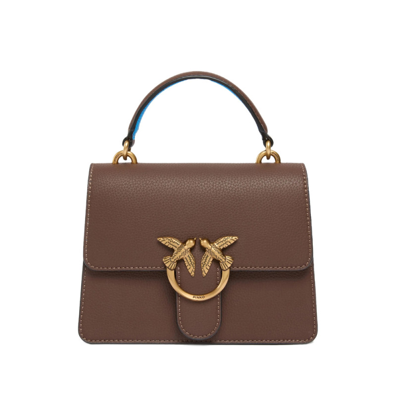 Pinko Love Birds Calfskin Cross Body Bag