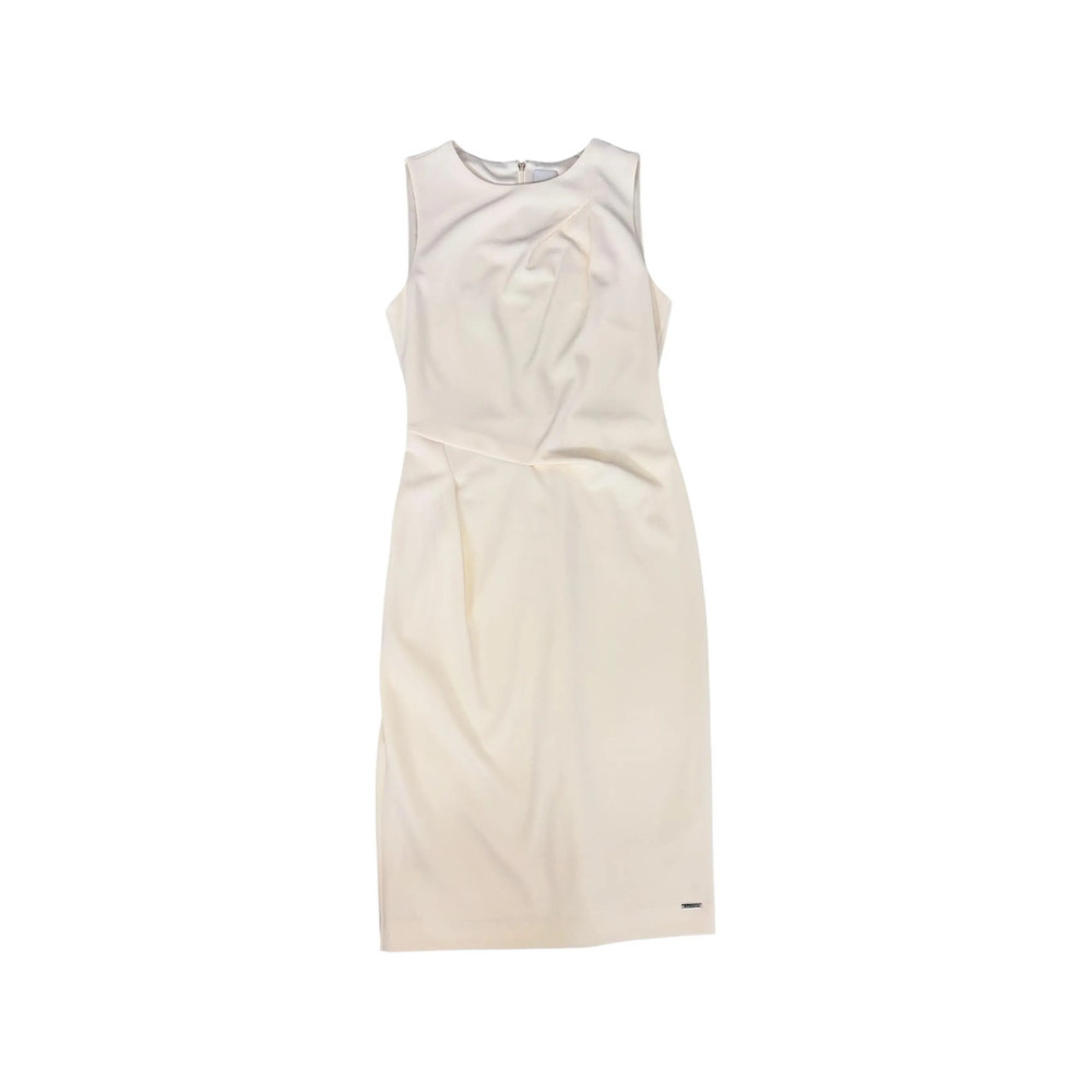 Calvin Klein Draped Sleeveless Dress