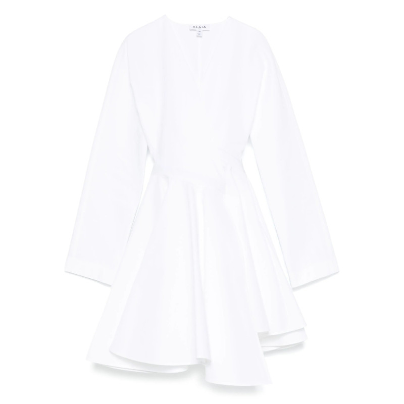 Alaïa Asymmetric Mini Dress