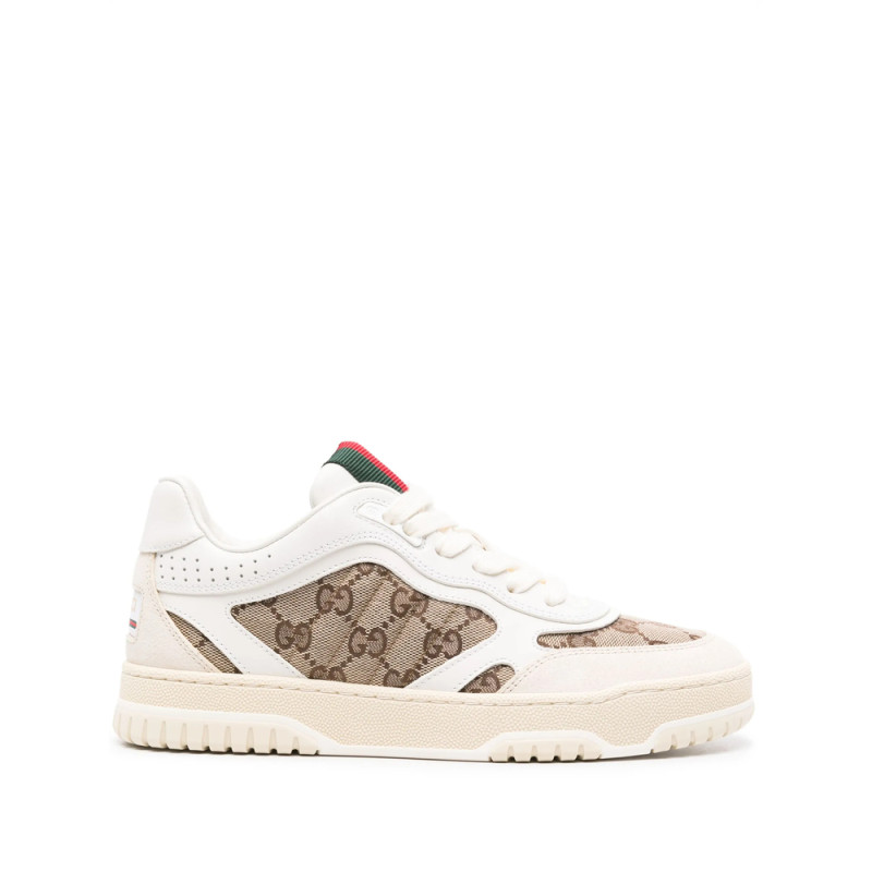 Gucci Re-Web Panelled Sneakers