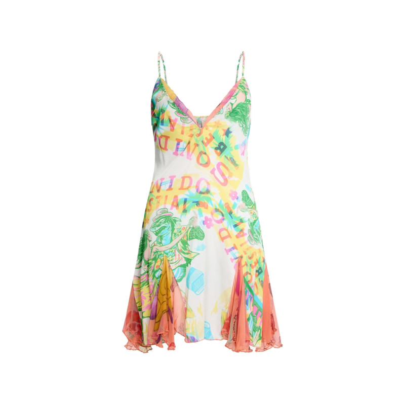 Donde Esteban X La Linterna Sonido Bestial Mini Dress