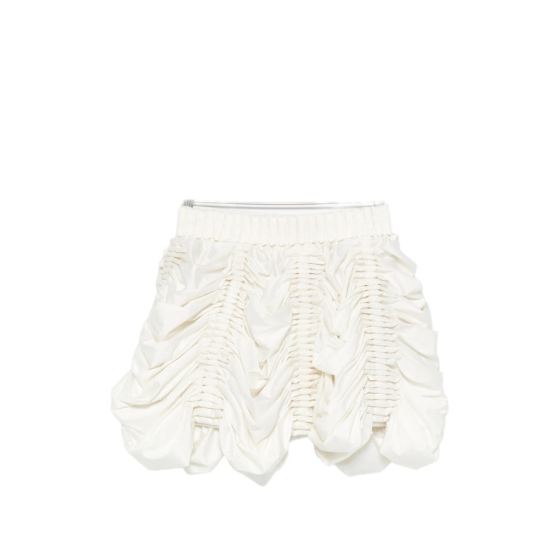 Raxxy Draped Mini Skirt