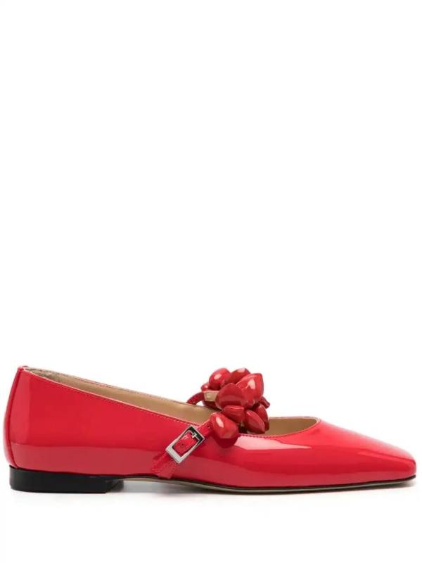 Puffy Heart ballet flats