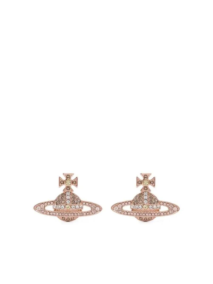 Orb-motif earrings
