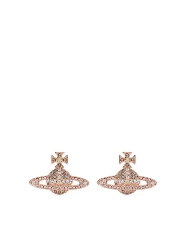 Orb-motif earrings