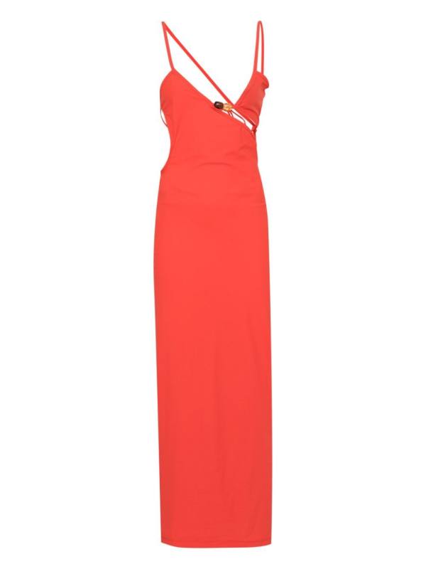 crystal-embellished maxi dress