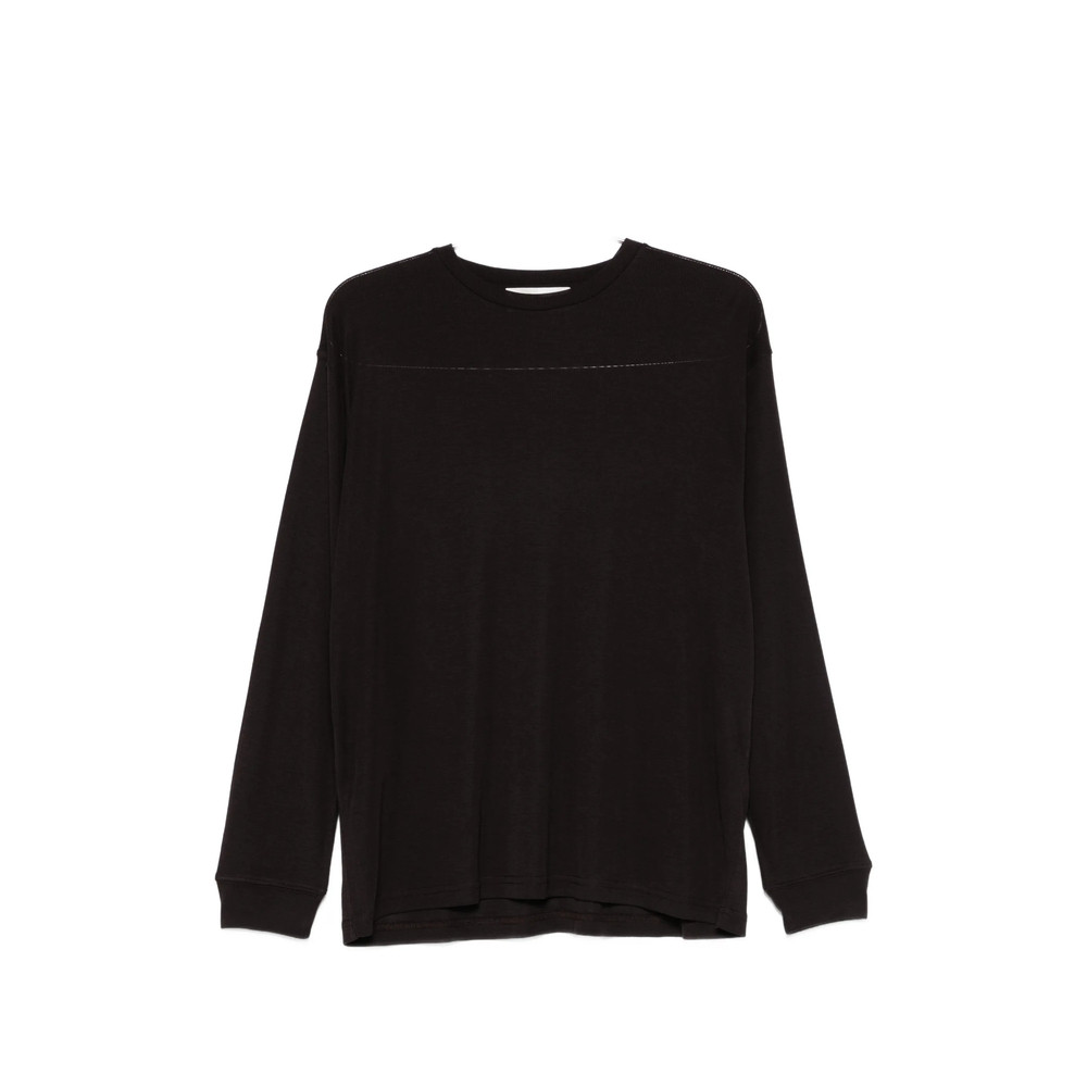 Studio Nicholson Simmons Long-sleeved Topstitch T-shirt