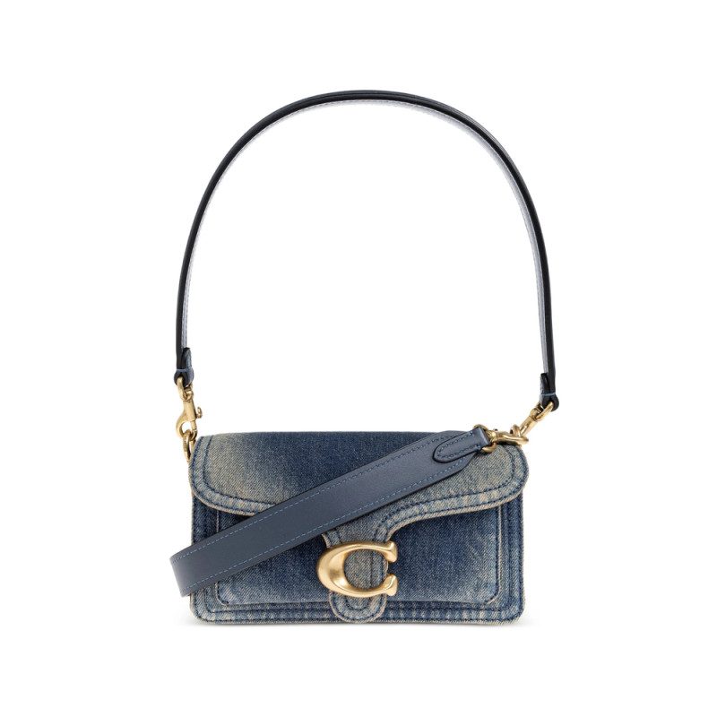 Coach 20 Tabby Denim Applique Tote Bag