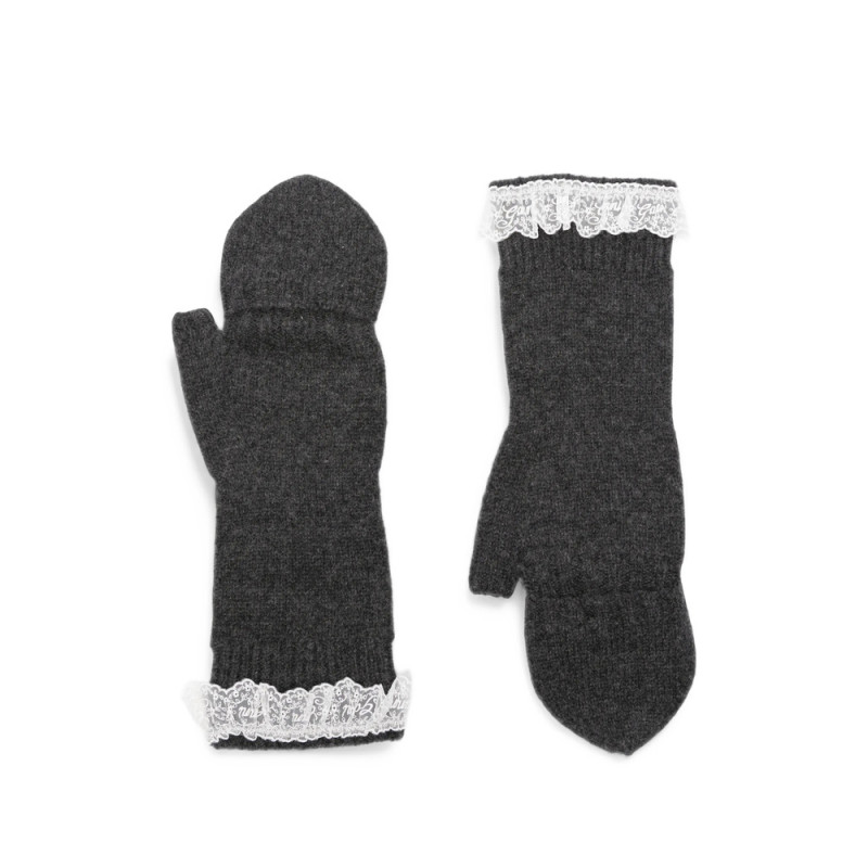 Ganni Wool Mittens