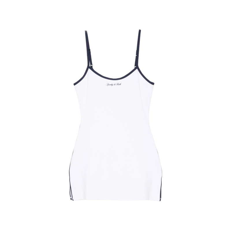 Sporty & Rich Logo-print Mini Dress
