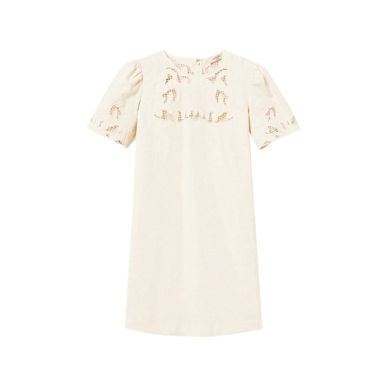 Twinset Embroidered Mini Dress