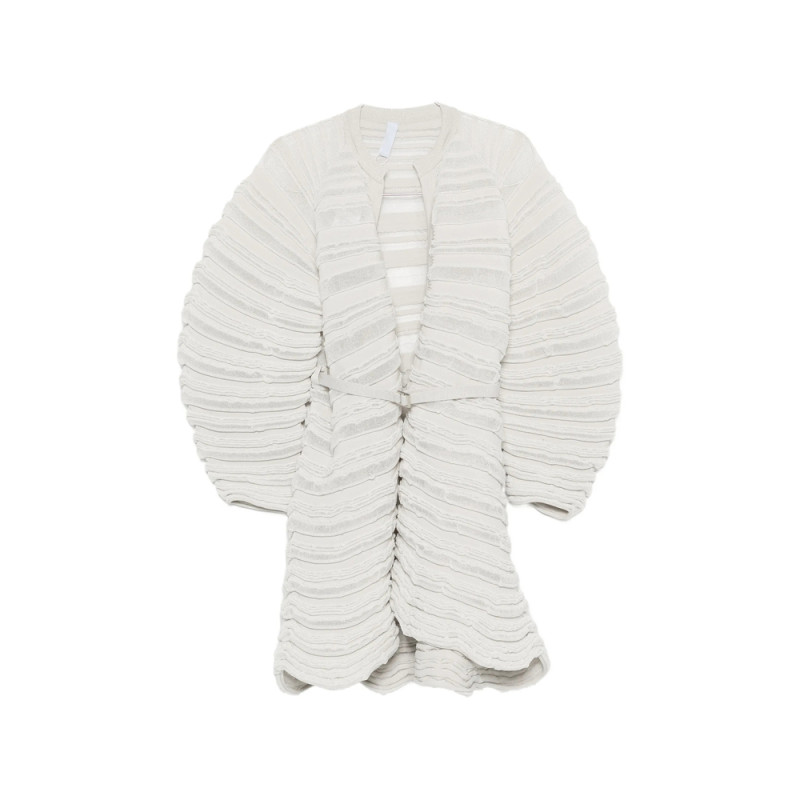 Cfcl Belted Ribbed-knit Jacket