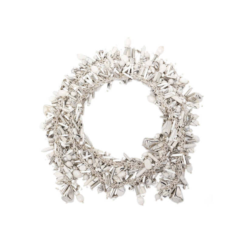 Dries Van Noten Multi-strand Stone Necklace
