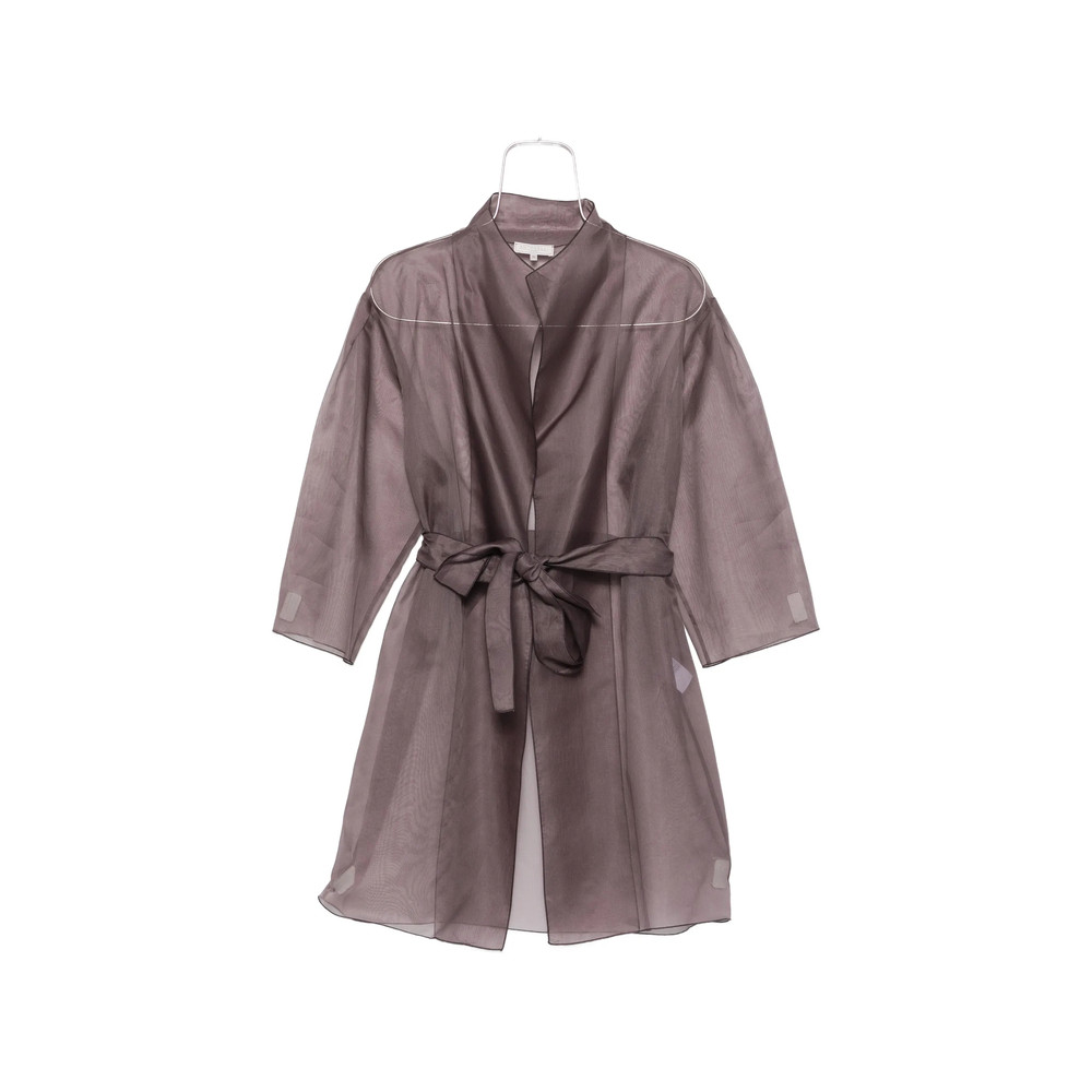 Antonelli Sheer Belted Coat