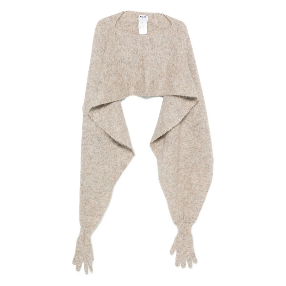 Moschino Brushed-finish Cape