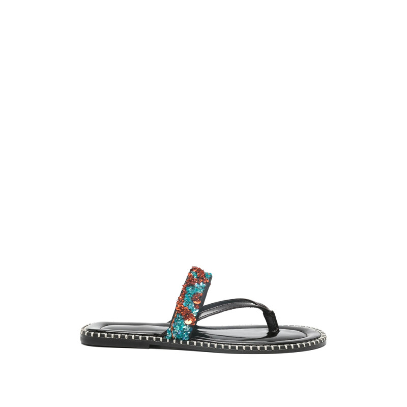 Dries Van Noten Sequin-embellishment Sandals