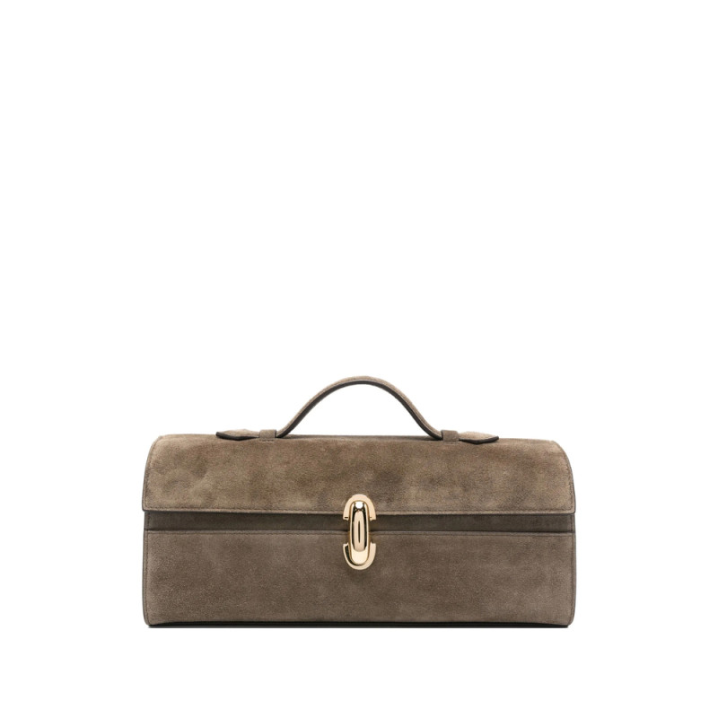 Savette Symmetry Top-handle Clutch Bag