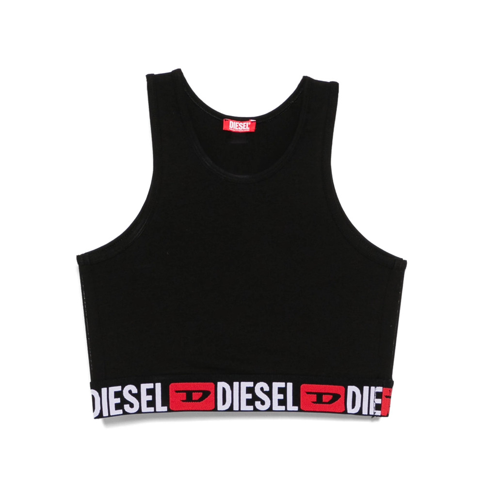 Diesel Logo-underband Cropped Top