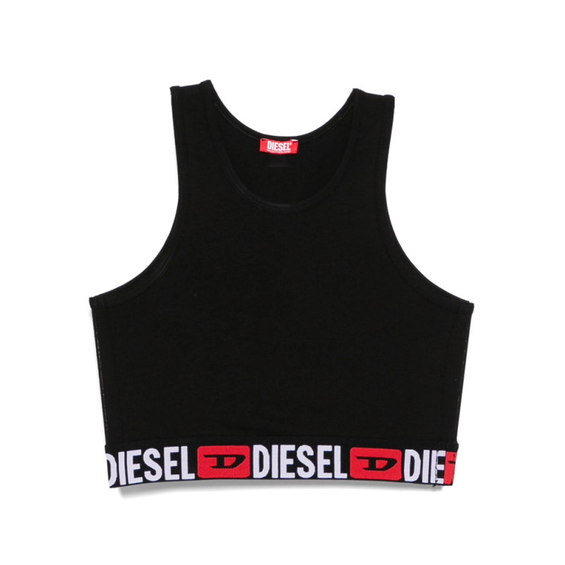 Diesel Logo-underband Cropped Top