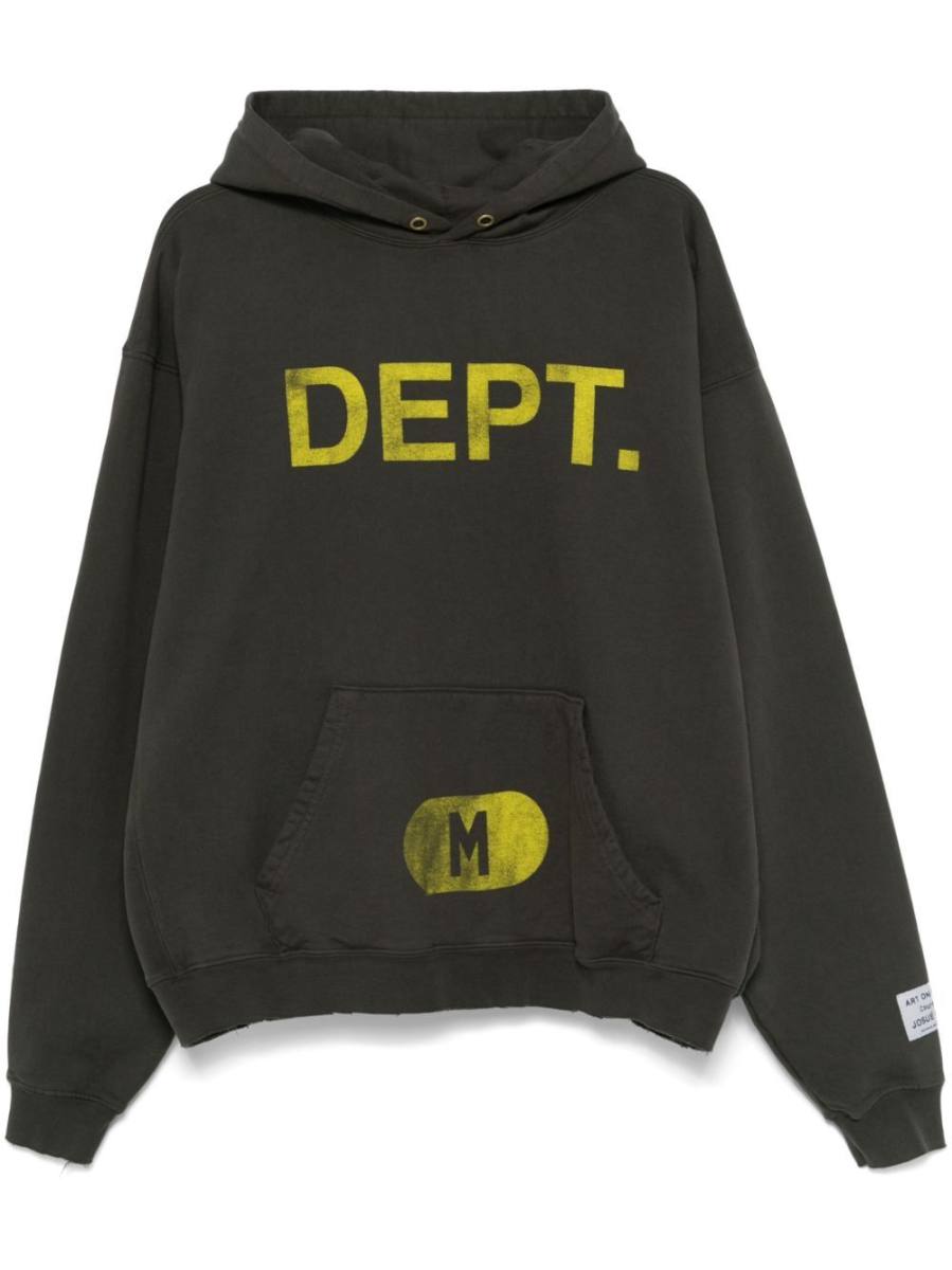 logo-print hoodie