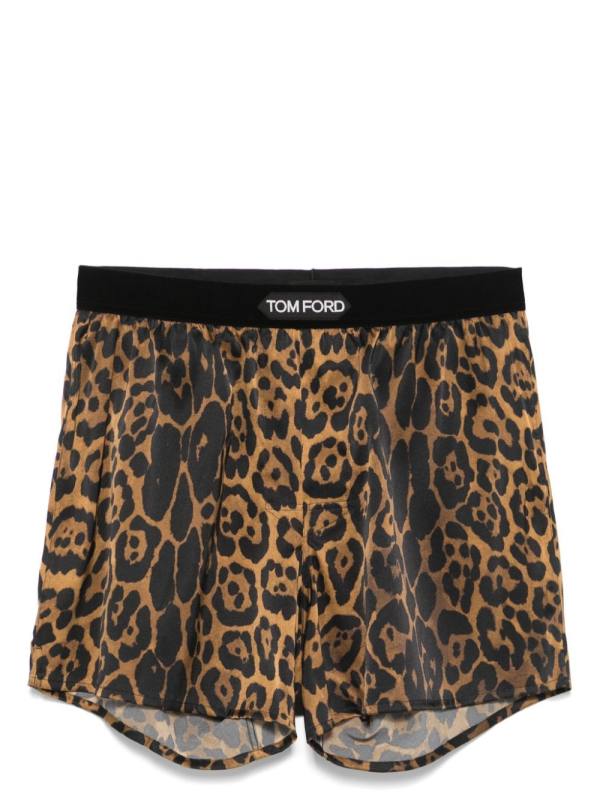 leopard-print boxers