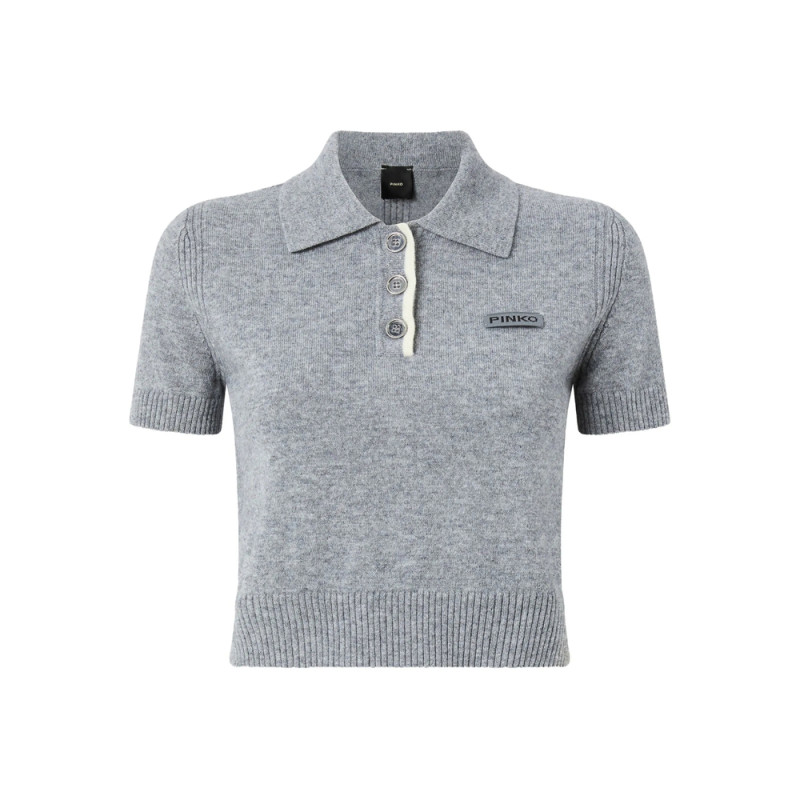 Pinko Short-sleeve Polo Top