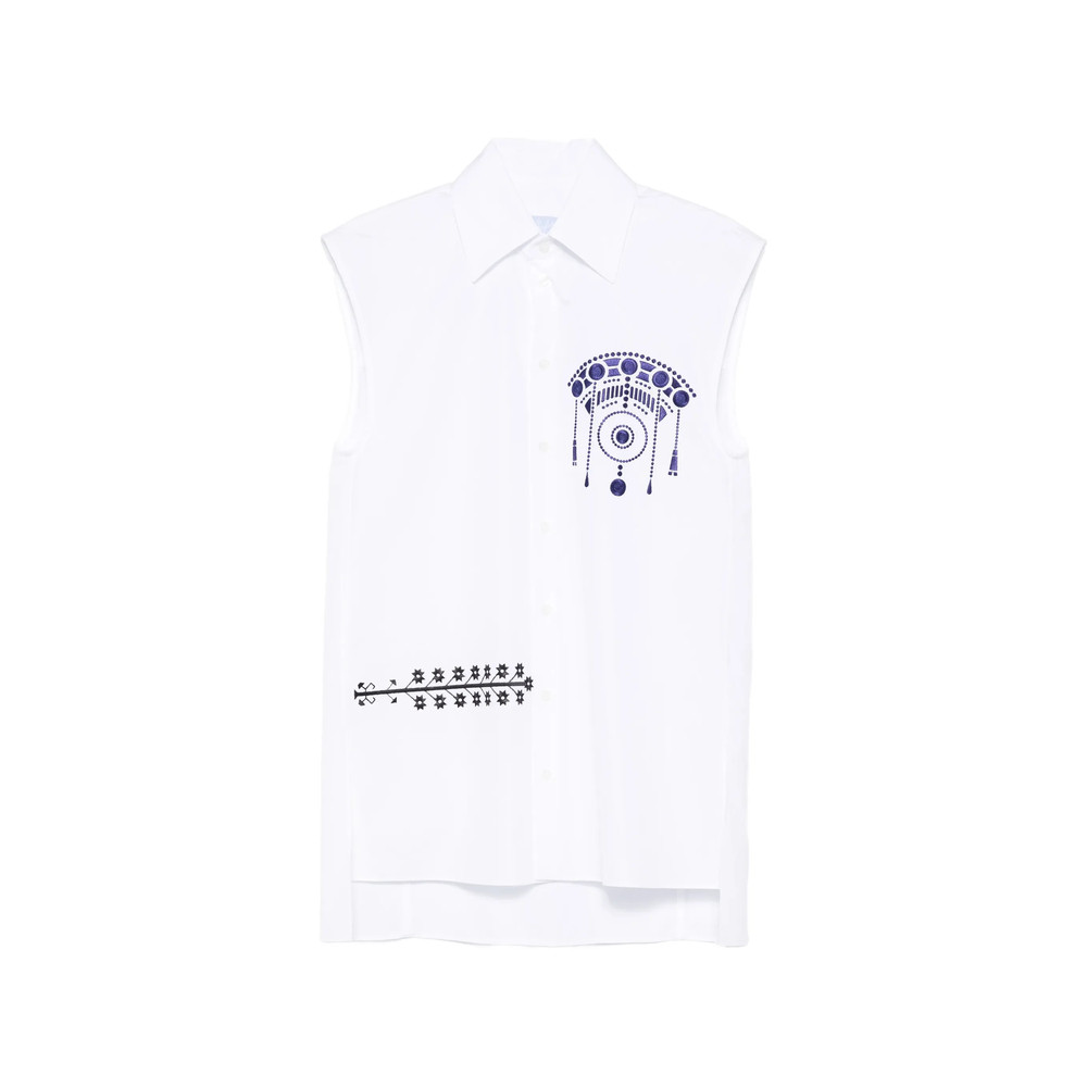 Seafarer Printed Sleeveless Top