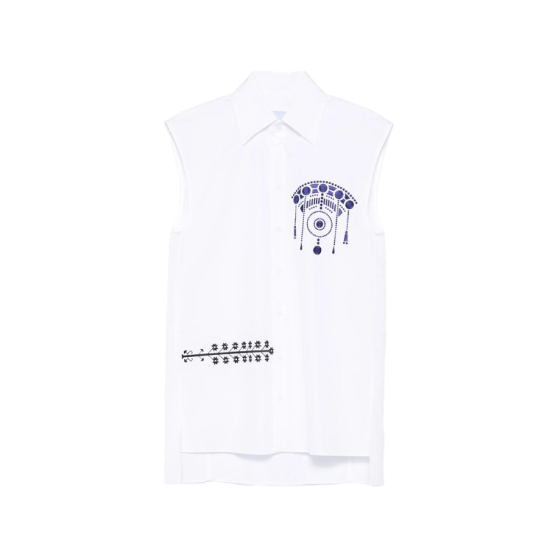 Seafarer Printed Sleeveless Top