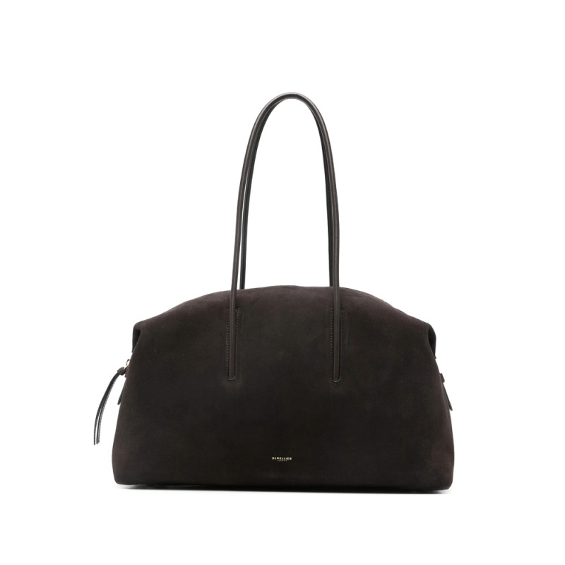 Demellier Stockholm Suede Shoulder Bag