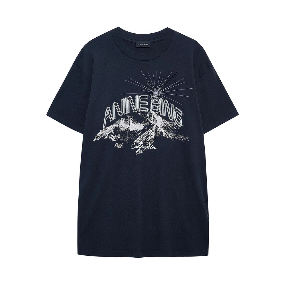 Anine Bing The Walker Crew-neck T-shirt