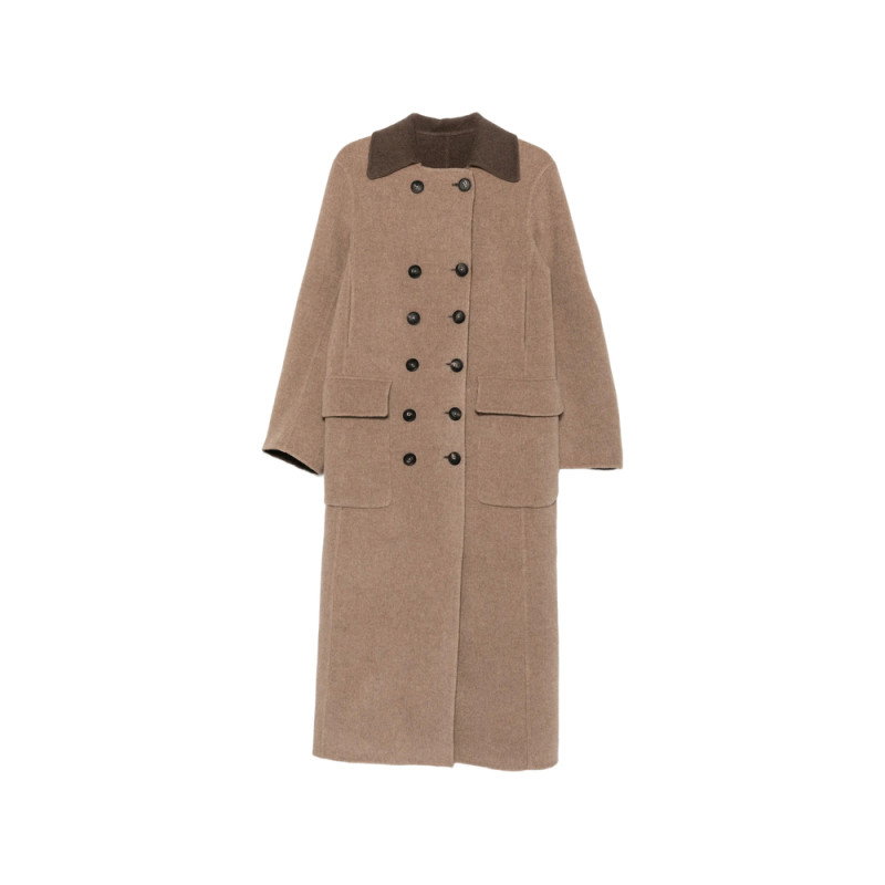 Seafarer Double-breasted Longline Coat