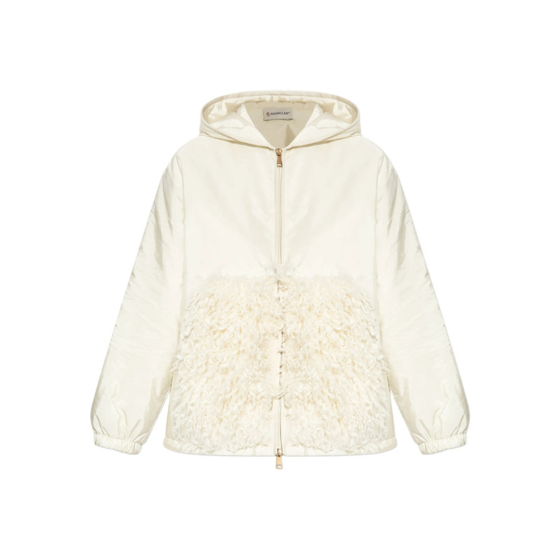 Moncler Hooded Zip-up Jacket