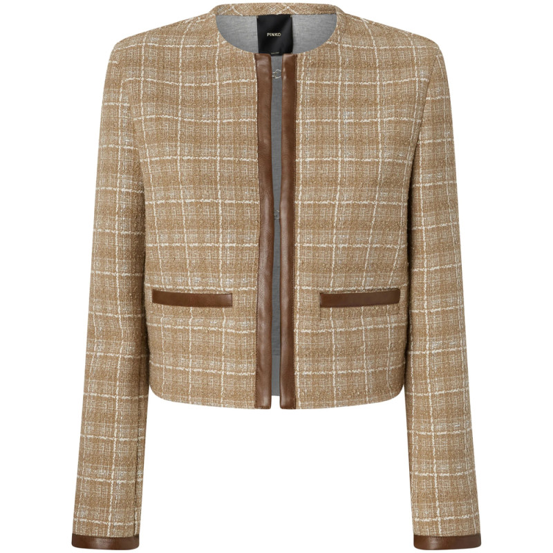 Pinko Checked Jacket