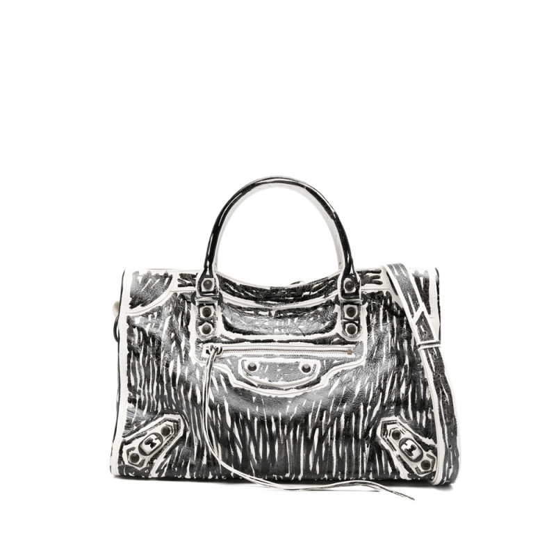 Balenciaga Medium Le City Zip-up Tote Bag