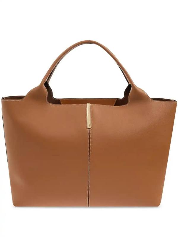 medium leather tote bag