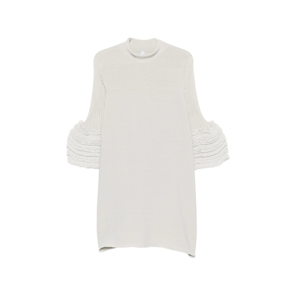 Cfcl Ruffled Bell-sleeve Mini Dress