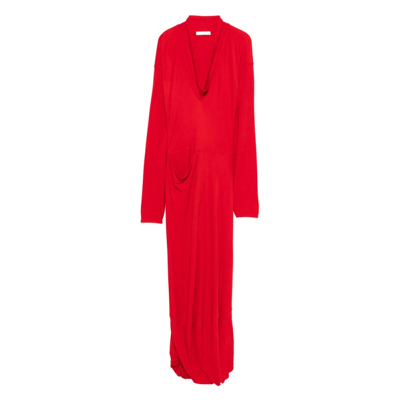 Lemaire Cowl-neck Pocket Dress