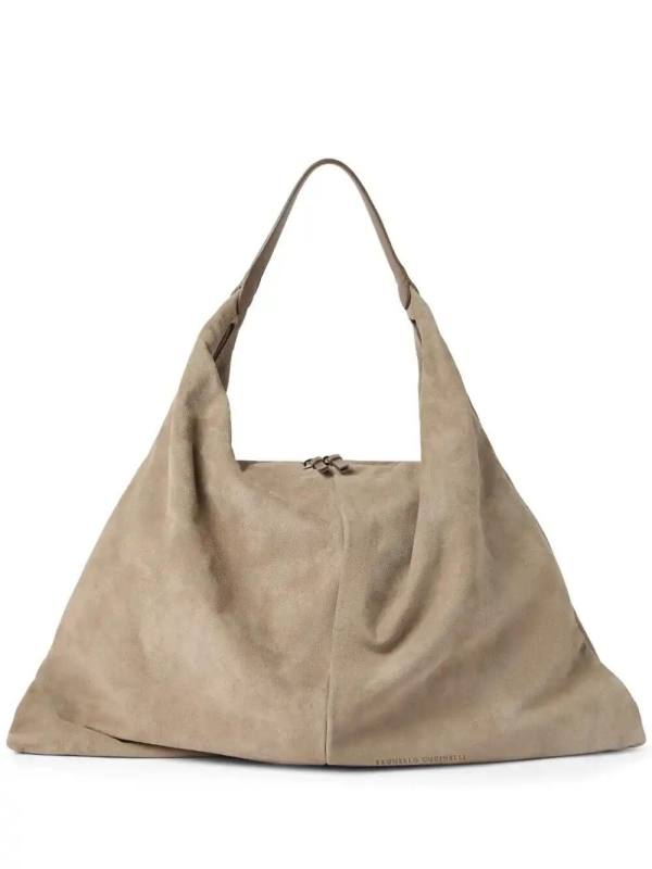 suede handbag