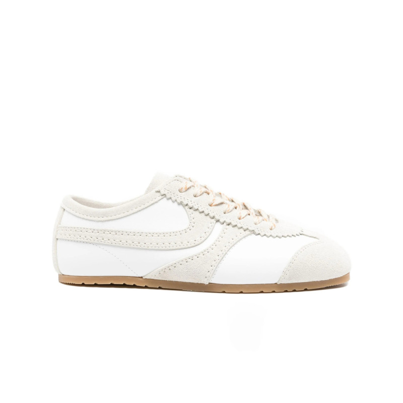 Dries Van Noten Panelled Leather Sneakers