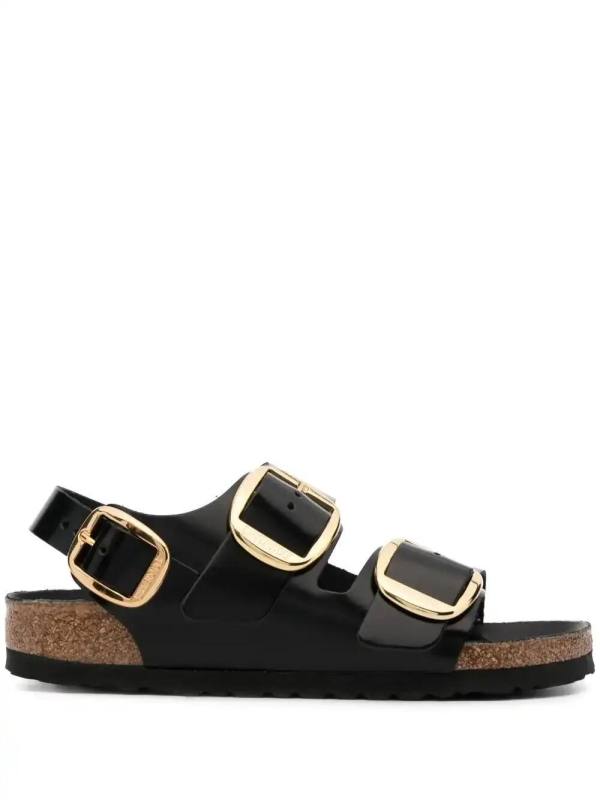 Milano leather flat sandals