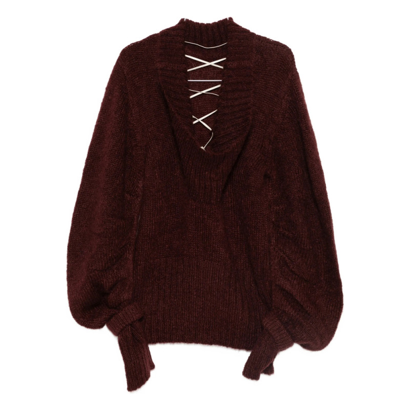 Dries Van Noten Lace-up Jumper