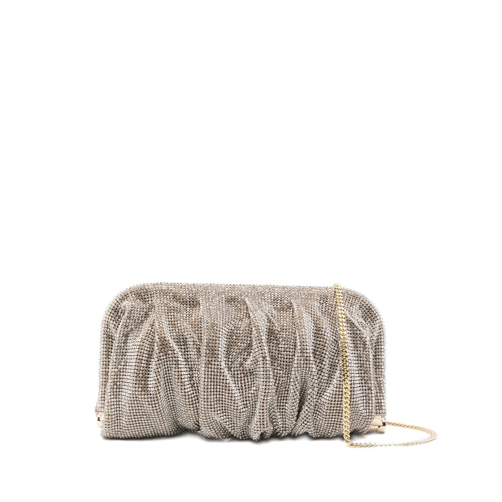 Benedetta Bruzziches Embellished Gathered Clutch