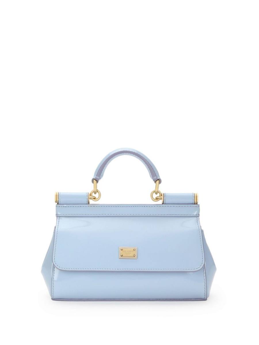 small Sicily patent tote bag